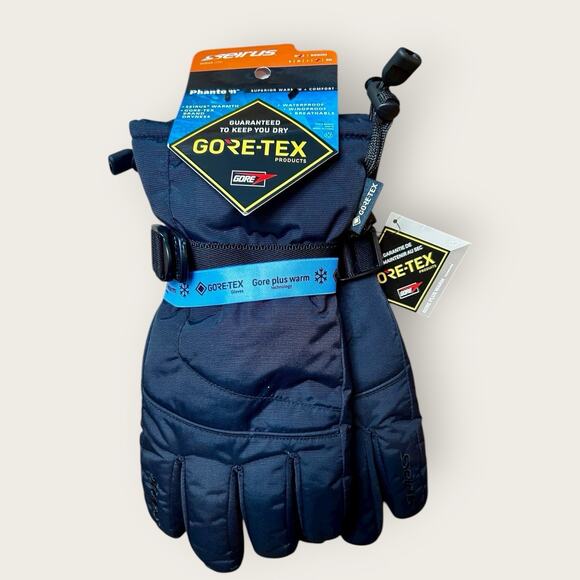 Seirus Phantom™ GORE-TEX® Black Gloves Mens XL Warm And Dry Skiing NWT - Picture 1 of 9